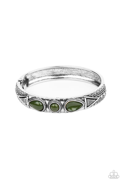 Paparazzi Accessories Radiant Ruins - Green Bracelet 