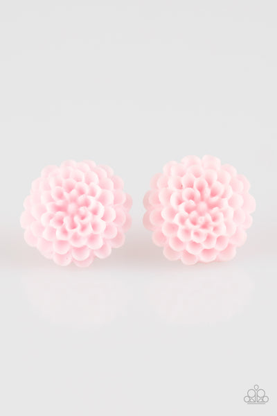 Paparazzi Accessories Dandelion Demure - Pink Earrings 