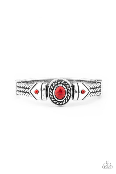 Paparazzi Accessories Tribal Soul - Red Bracelet 