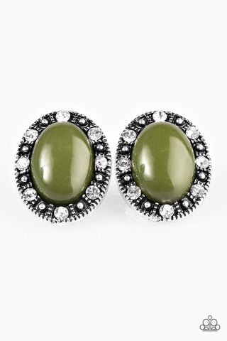 Paparazzi Accessories What’s Yours Is Mine - Green Post Earrings