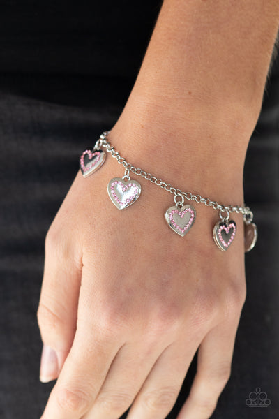 Paparazzi Accessories Matchmaker, Matchmaker - Pink Bracelet 