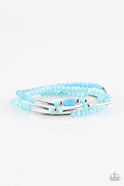 Paparazzi Accessories Dream Gleam - Blue Bracelet 