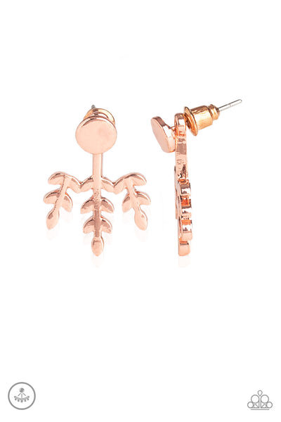 Paparazzi Accessories Autumn Shimmer - Copper Earrings 
