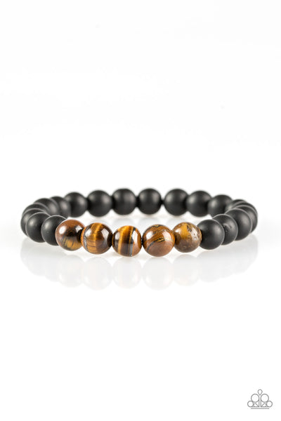 Paparazzi Accessories Amity - Brown Bracelet 