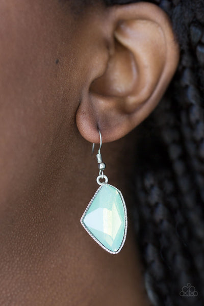 Paparazzi Accessories Mystic Mist - Blue Earrings 