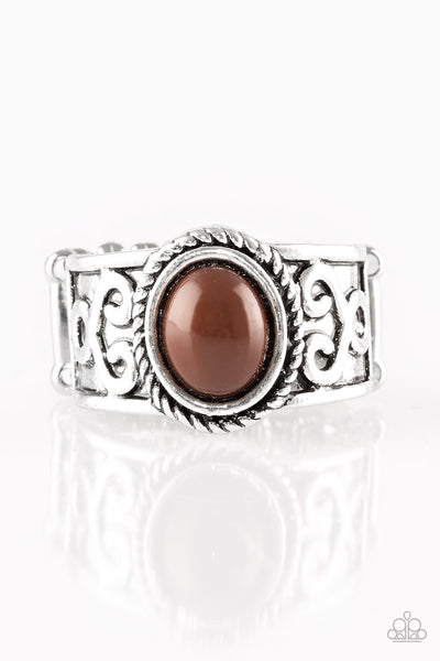 Paparazzi Accessories Totally Tidal - Brown Ring