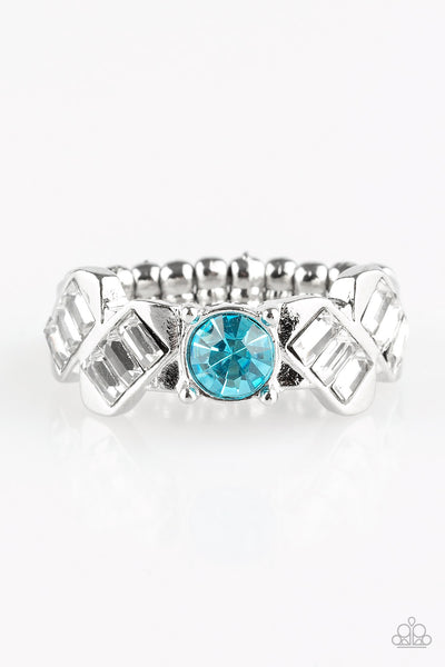 Paparazzi Accessories Luxury Loot - Blue Ring