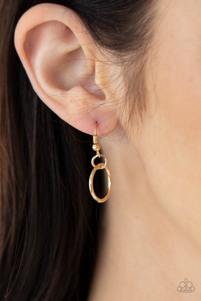 Paparazzi Accessories  RING to Reason - Gold Necklace & Earrings 