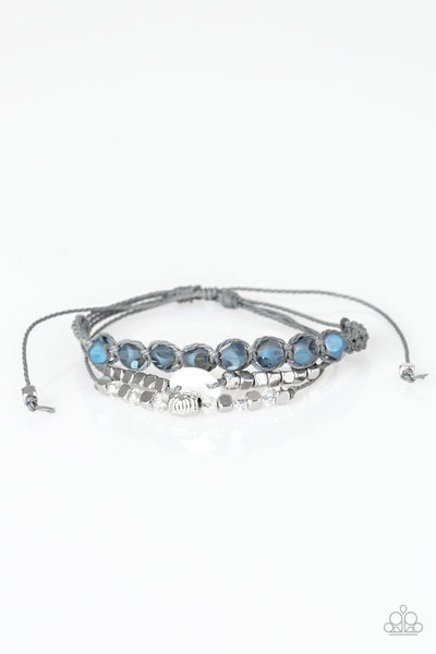 Paparazzi Accessories Trendy Tourist - Blue Bracelet 