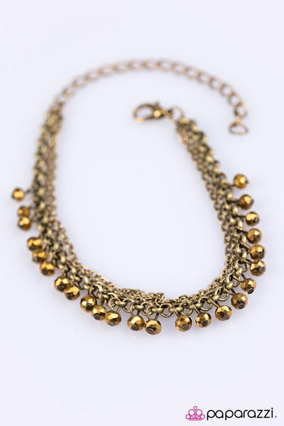 Paparazzi Accessories Firework Fashion - Brass Bracelet 