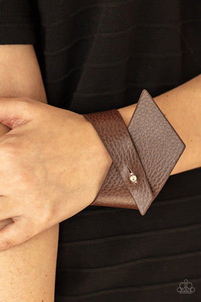 Paparazzi Accessories PIECE Offering - Brown Bracelet 