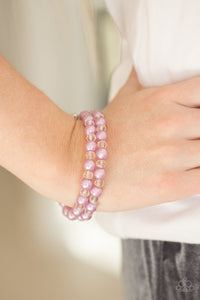 Paparazzi Accessories Modestly Modest - Purple Bracelet 