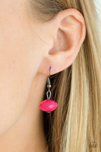 Paparazzi Accessories Runway Rebel - Pink Necklace & Earrings