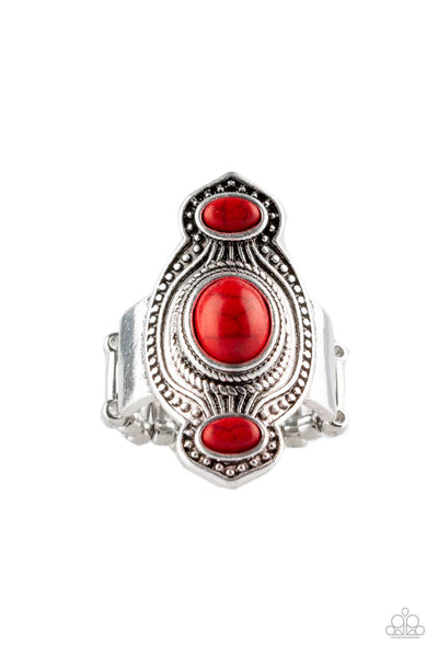 Paparazzi Accessories Dune Drifter - Red Ring