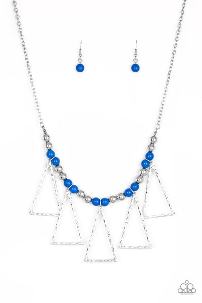 Paparazzi Accessories Terra Nouveau - Blue Necklace & Earrings