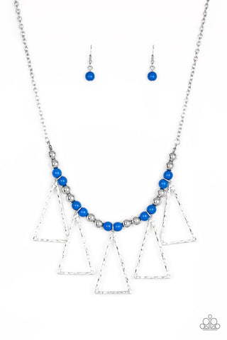 Paparazzi Accessories Terra Nouveau - Blue Necklace & Earrings