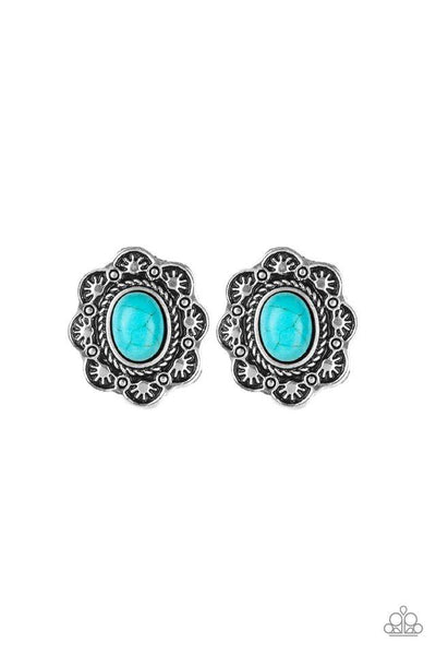 Paparazzi Accessories Springtime Deserts - Silver Earrings 