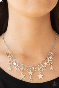 Paparazzi Accessories Stellar Stardom - Silver Necklace & Earrings 