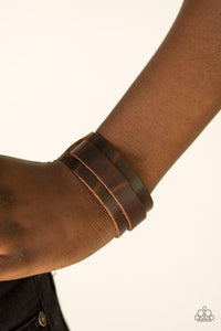 Paparazzi Accessories Road Trip Style - Brown Bracelet 