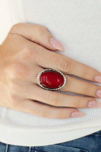 Paparazzi Accessories Happily Ever Enchanted - Red Ring
