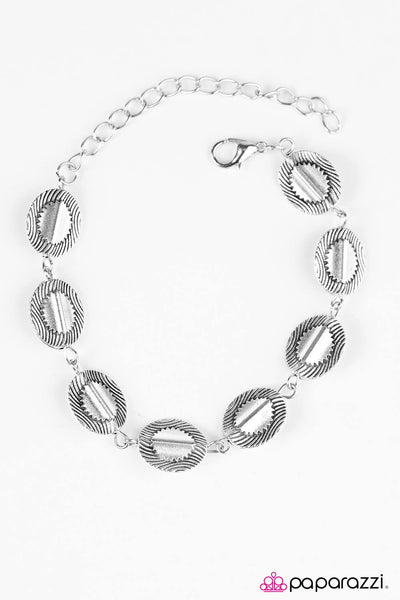 Paparazzi Accessories Absolutely Radiant - Silver Bracelet 