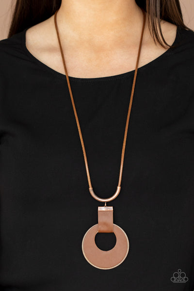 Paparazzi Accessories Luxe Crush - Copper Necklace