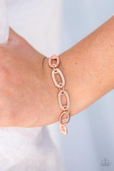 Paparazzi Accessories Street Style - Copper Bracelet