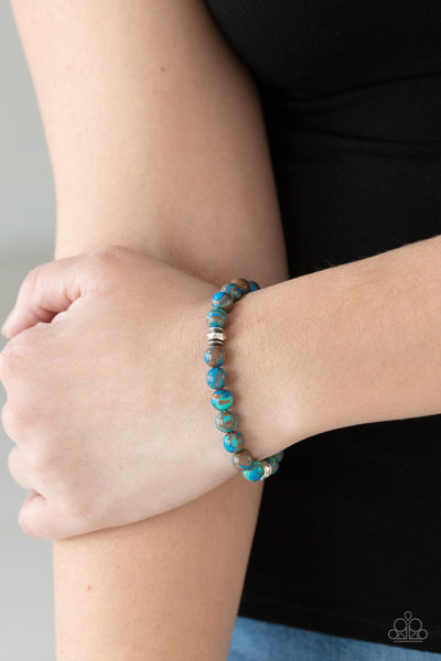 Paparazzi Accessories Awakened - Blue Bracelet