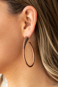 Paparazzi Accessories Fully Loaded - Copper Earring