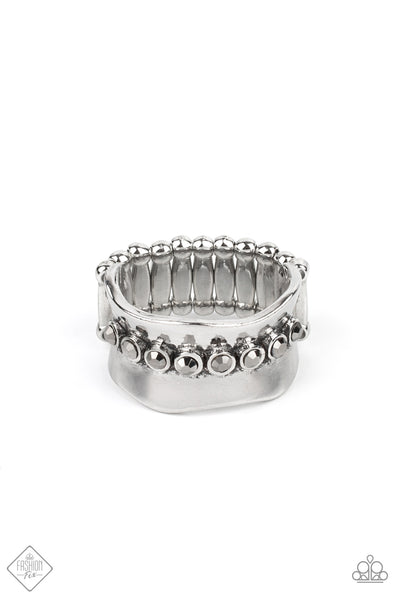 Paparazzi Accessories Scintillating Smolder - Silver Ring