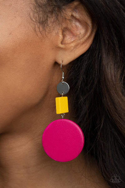 Paparazzi Accessories Modern Materials - Multi Earrings 