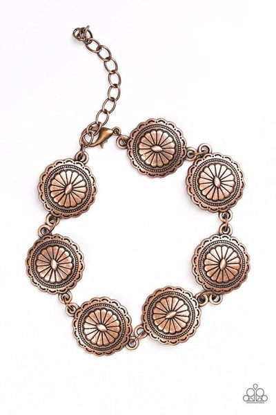 Paparazzi Accessories Prairie Posh - Copper Bracelet 