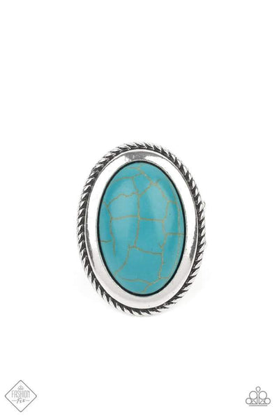 Paparazzi Accessories Canyon Sanctuary - Blue Ring