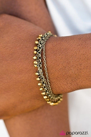 Paparazzi Accessories Firework Fashion - Brass Bracelet 