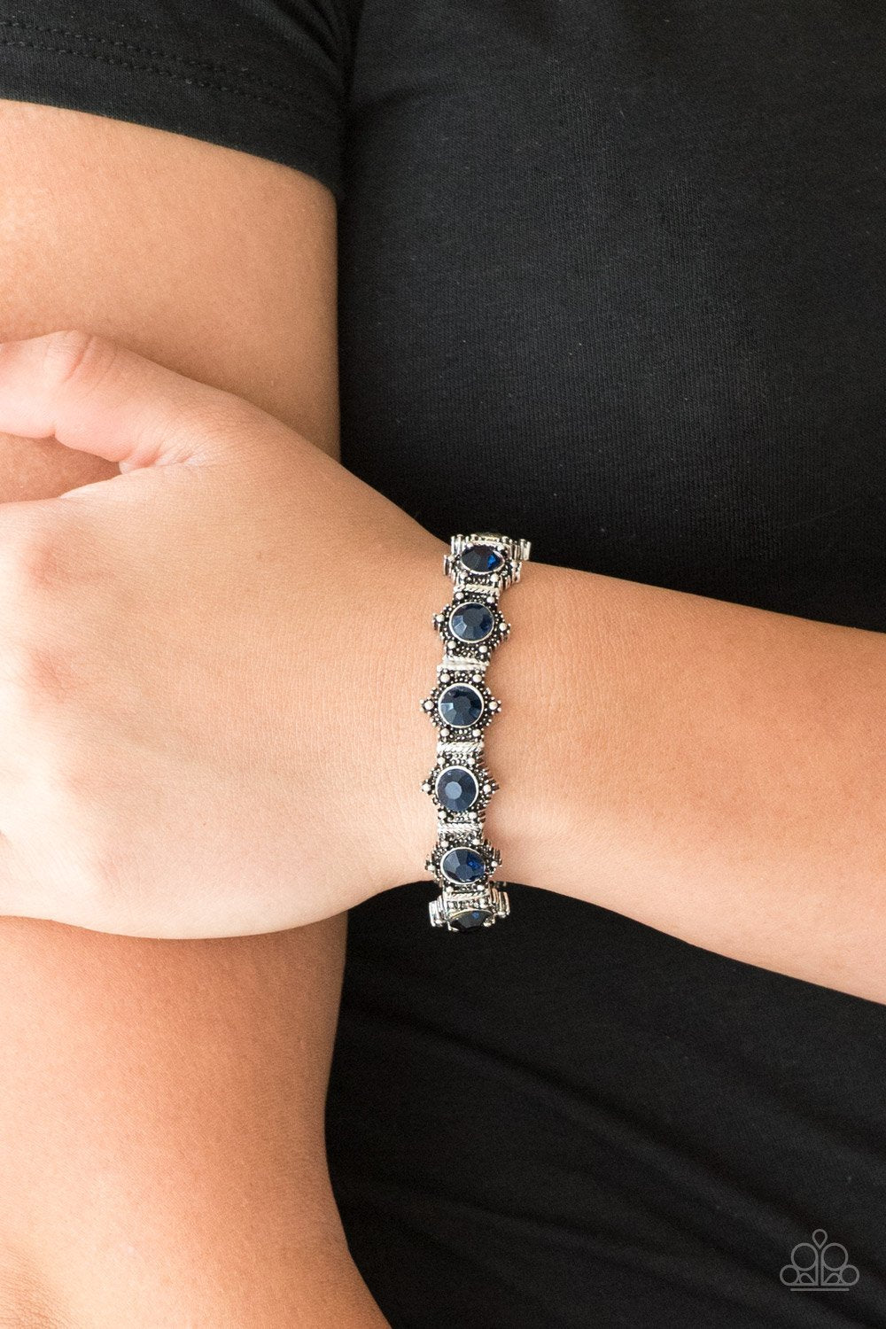 Paparazzi Accessories Strut Your Stuff - Blue Bracelet 