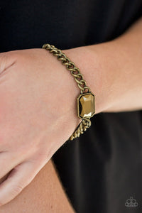 Paparazzi Accessories Command and CONQUEROR - Brass Bracelet 