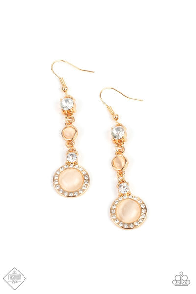 Paparazzi Accessories Epic Elegance - Gold Earrings 