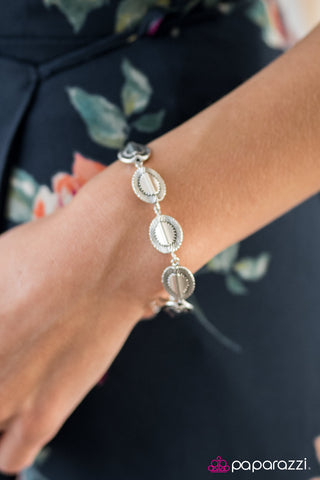 Paparazzi Accessories Absolutely Radiant - Silver Bracelet 