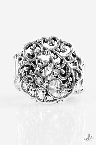 Paparazzi Accessories Thrills and Frills - Silver Ring