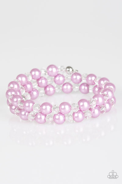 Paparazzi Accessories Modestly Modest - Purple Bracelet 