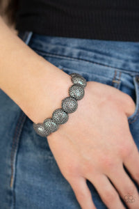 Paparazzi Accessories Obviously Ornate - Silver Bracelet 