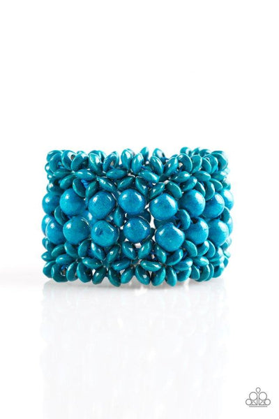 Paparazzi Accessories Tropical Bliss - Blue Bracelet 