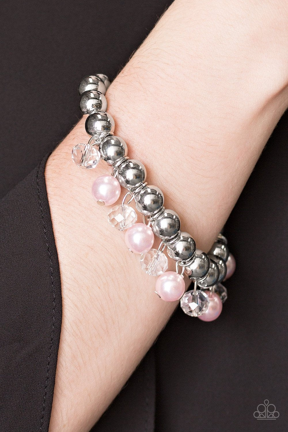 Paparazzi Accessories Once In A Millennium - Pink Bracelet 