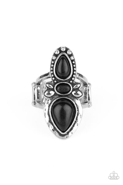 Paparazzi Accessories In A BADLANDS Mood - Black Ring