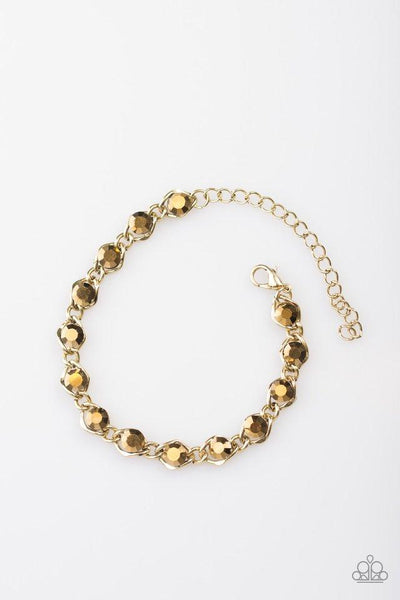 Paparazzi Accessories Last GLAM Standing - Brass Bracelet 