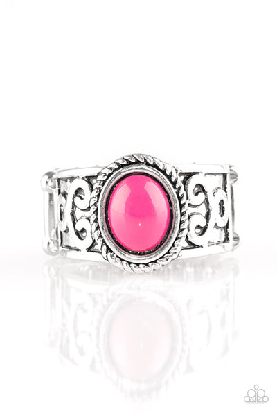 Paparazzi Accessories Totally Tidal - Pink Ring 