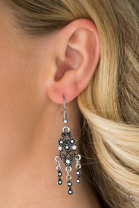 Paparazzi Accessories Spring Bling - White Earrings