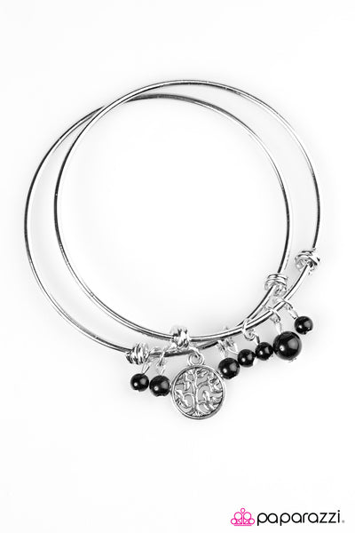 Paparazzi Accessories Zen Party Black Bracelet