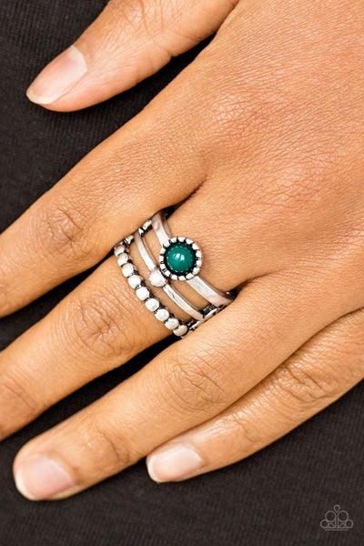 Paparazzi Accessories Summer Retreat - Green Ring