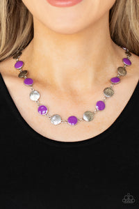 Paparazzi Accessories Harmonizing Hotspot - Purple Necklace & Earrings